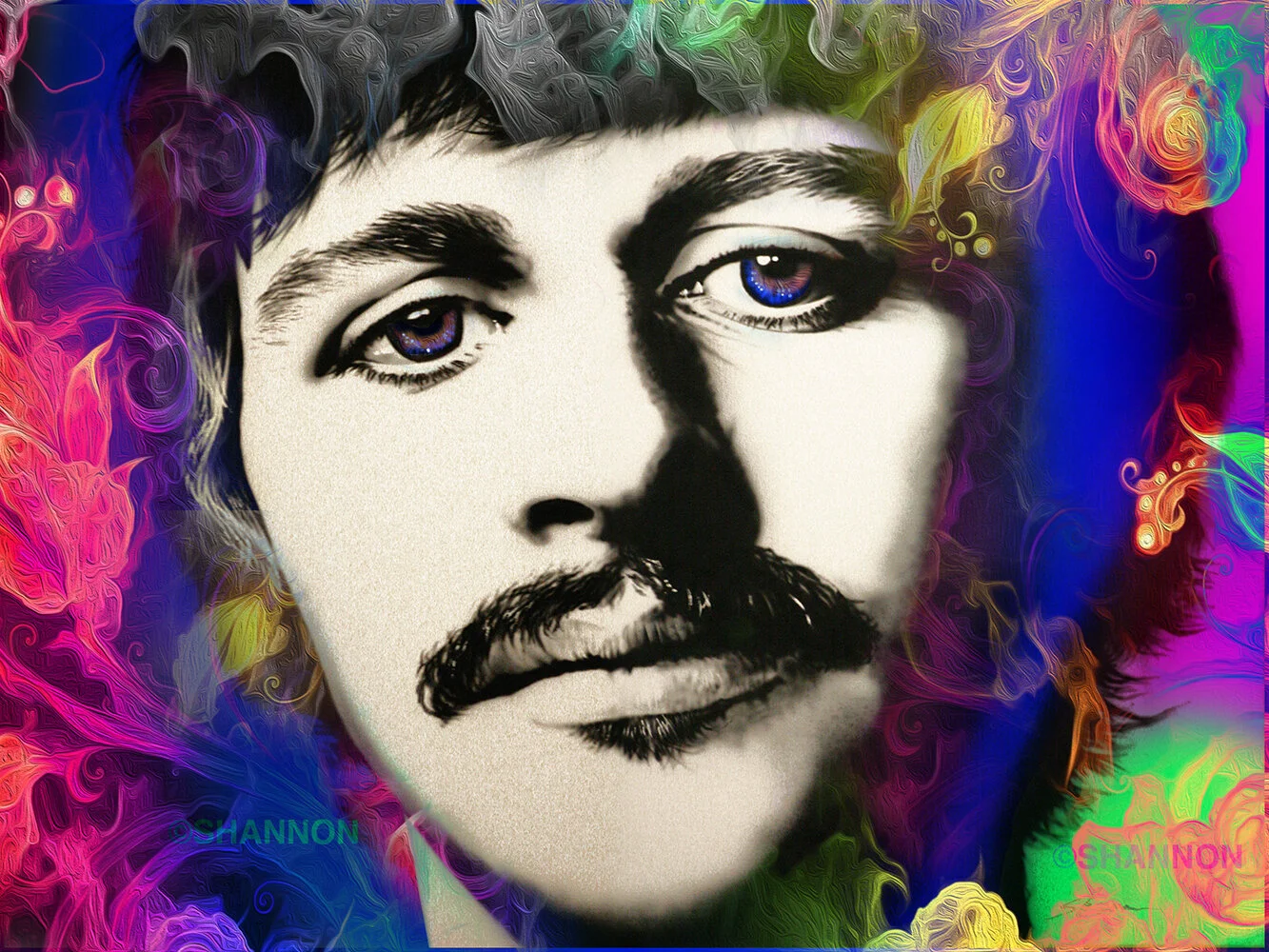 PSYCHEDELIC RINGO Ringo Starr — SHANNON